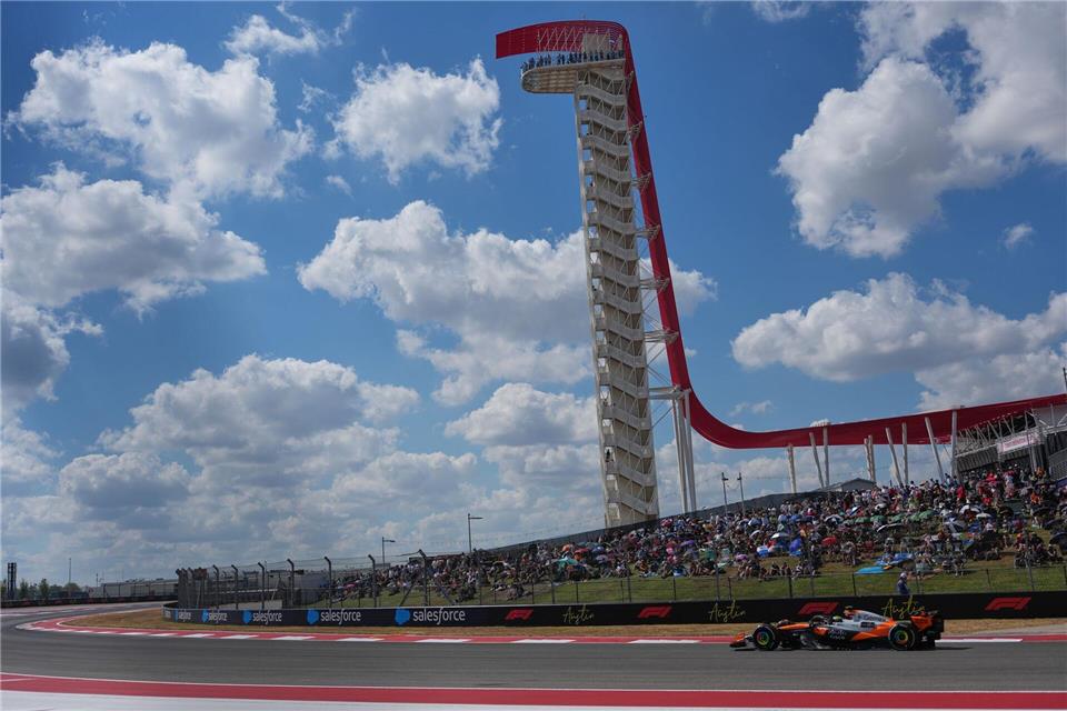 Max Verstappen rast zur Pole. Nick Didlick/AP/dpa