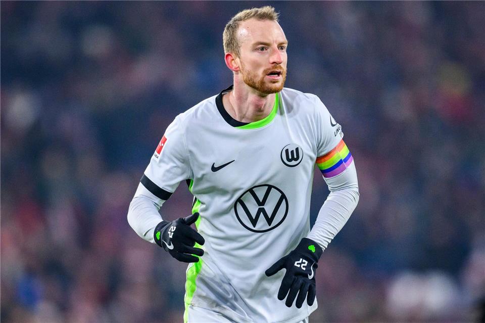 Maximilian Arnold bleibt Kapitän beim VfL Wolfsburg.Tom Weller/dpa