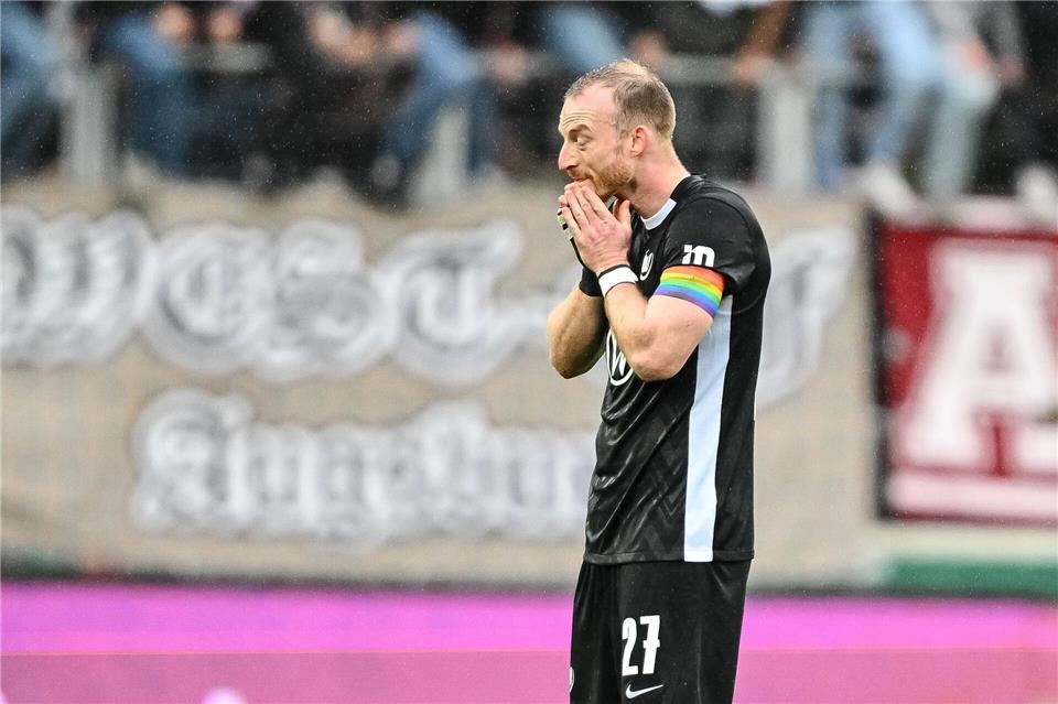Maximilian Arnold musste im Test gegen Hertha BSC schon früh angeschlagen runter. (Archiv)Harry Langer/dpa