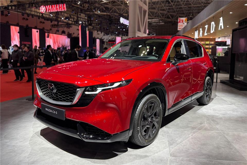 Diese Highlights der Japan Mobility Show müssen Sie kennen Mazda hat auf der Japan Mobility Show die dritte Generation des CX-5 enthüllt.Thomas Geiger/dpa-tmn