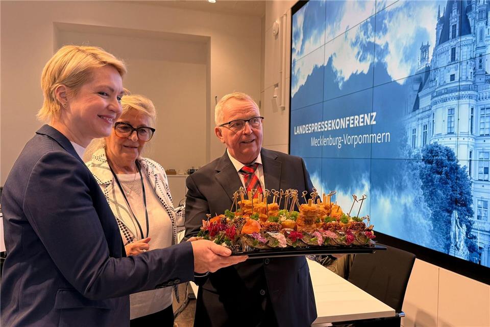 Mecklenburg-Vorpommern ist Partnerland der Grünen Woche - als erstes Bundesland überhaupt.Iris Leithold/dpa