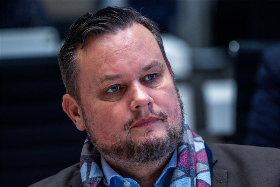 Mecklenburg-Vorpommerns FDP-Landeschef René Domke räumt tiefe Risse in der Landespartei ein. (Archivbild)Jens Büttner/dpa