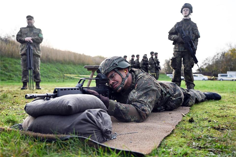 Medientag zur Basisausbildung bei der BundeswehrFederico Gambarini/dpa