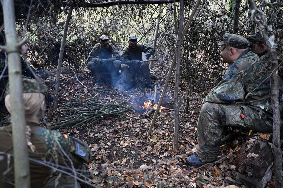 Medientag zur Basisausbildung bei der BundeswehrFederico Gambarini/dpa