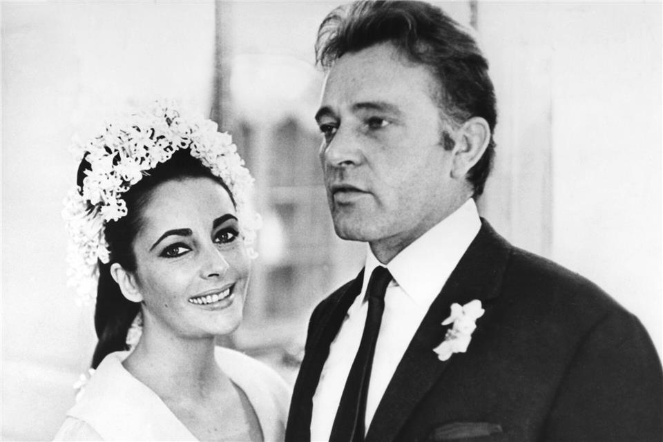 Medienträchtiges Spektakel: die Hochzeit von Elizabeth Taylor und Richard Burton. (Archivbild)picture alliance / dpa