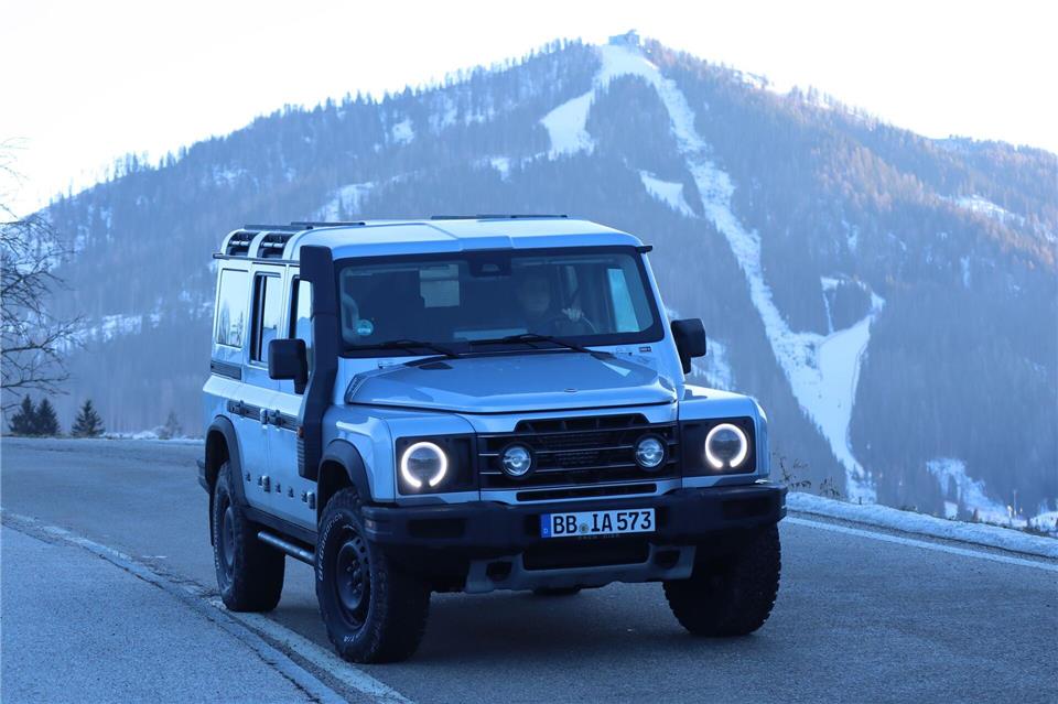 Mehr Komfort und Fahrstabilität: Der Ineos Grenadier erhält im Frühjahr ein Update, doch in puncto Design bleibt alles beim Alten.Thomas Geiger/dpa-tmn