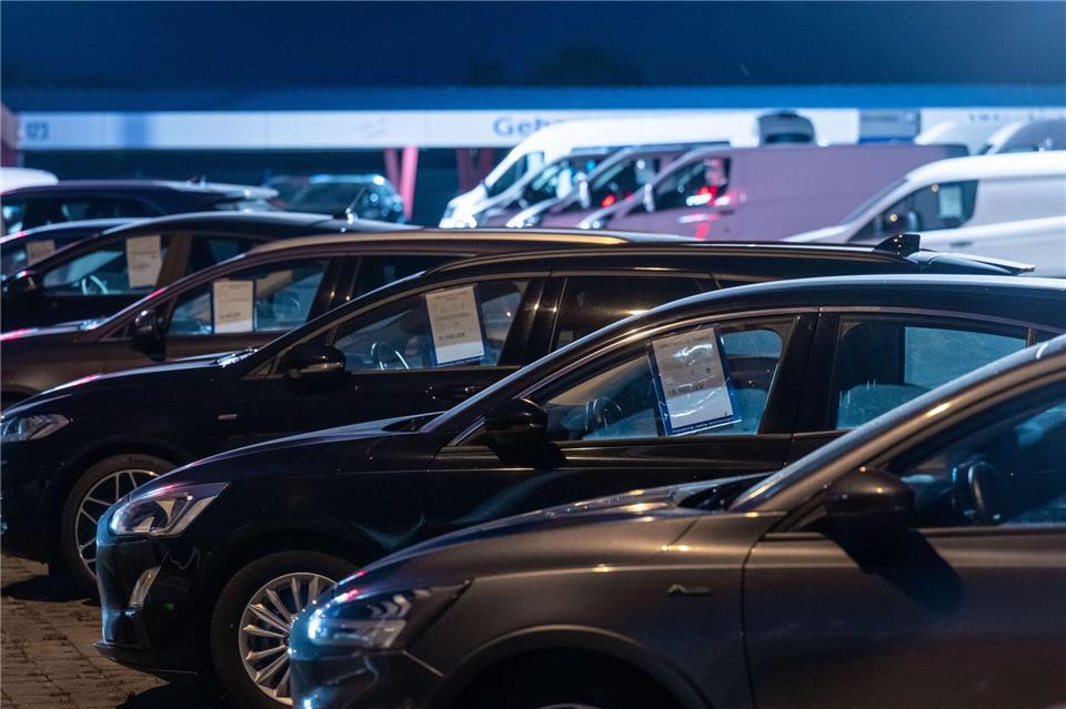 Mehr Pkw-Zulassungen in Sachsen-Anhalt, E-Anteil steigt deutlich. (Symbolbild)Hendrik Schmidt/dpa