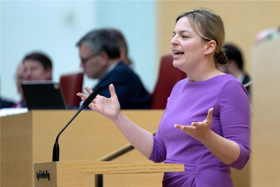 Katharina Schulze für Zukunftswächter in der Politik  Mehr Rücksicht auf Kinder in der Politik - das wünscht sich Katharina Schulze. (Archivbild)Sven Hoppe/dpa