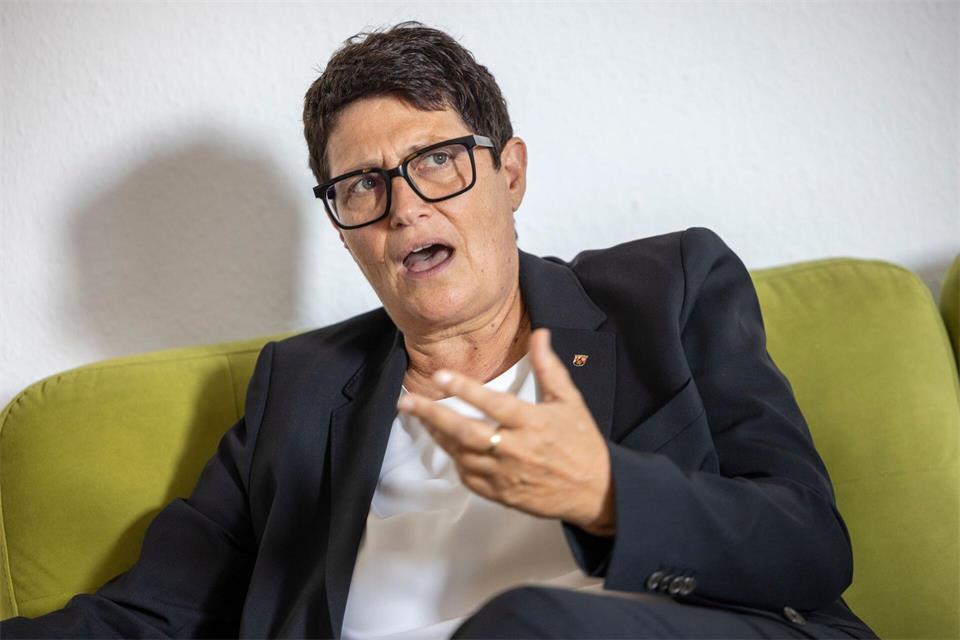 Mehr Wasser speichern. Das will Umweltministerin Schneider (CDU).Helmut Fricke/dpa