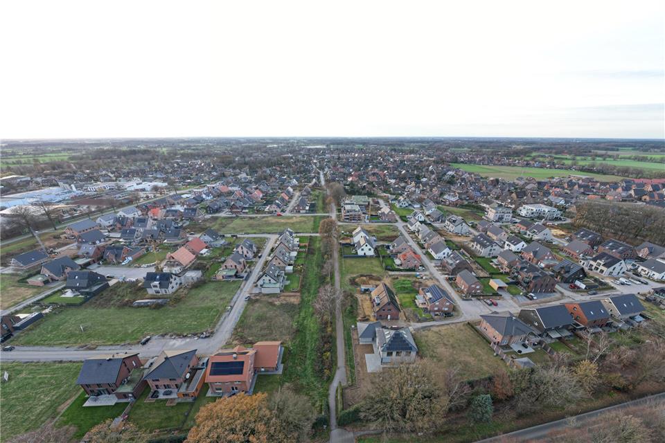 Mehr Zuzüge als Wegzüge gab es im vergangenen Jahr in Heiden. Mit der Blumensiedlung ist hier auch ein neues Wohngebiet entstanden.