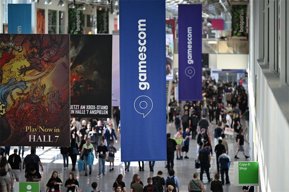 Mehr als 350.000 Besucher werden bis Sonntag bei der Gamescom erwartet.Wolf von Dewitz/dpa