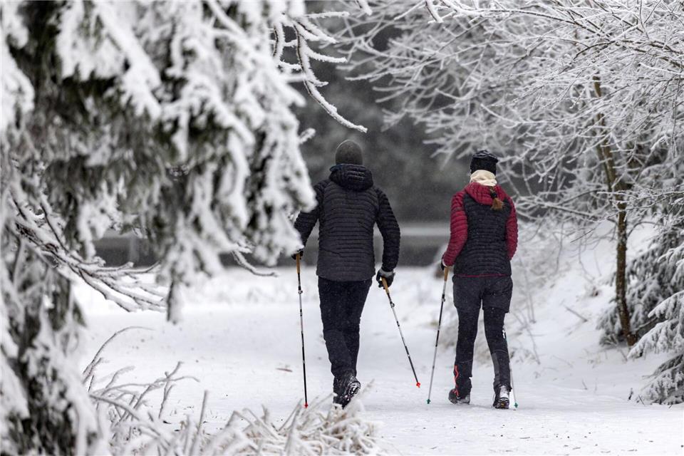 Mehr als 460 Kilometer Loipen locken die Menschen zum Ende der Ferien in die Wintersportgebiete. (Symbolbild)Michael Reichel/dpa