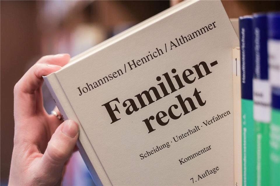 Mehr als die Hälfte (53,8 Prozent) der Paare, die sich 2024 scheiden ließen, hatte minderjährige Kinder (Symbolbild)Oliver Berg/dpa