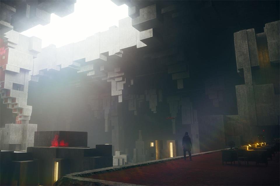 Mehr als ein Labyrinth: In „Control Resonant“ stapeln sie sich übereinander.Remedy Entertainment/dpa-tmn