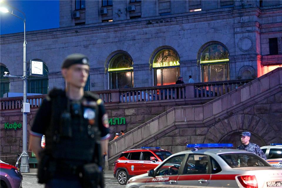 Mehrere Menschen kamen bei einer Explosion in Moskau ums Leben. Feng Kaihua/XinHua/dpa