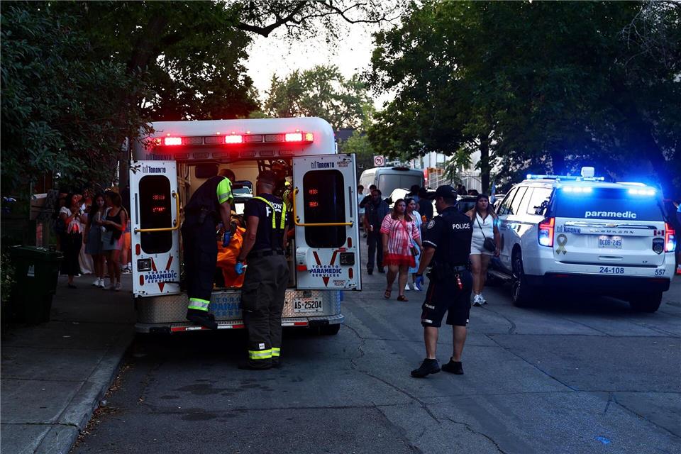 Mehrere Menschen wurden verletzt. Keito Newman/The Canadian Press/AP/dpa