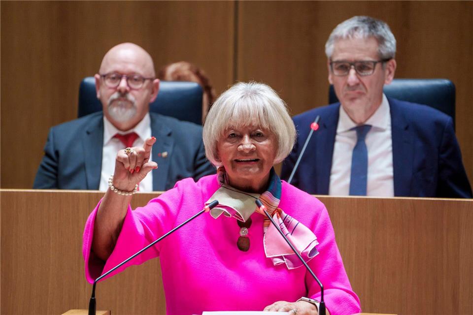Mehrere Parlamentarier haben sich gegen eine weitere Kandidatur für den neuen Landtag entschieden. Darunter auch Cornelia Willius-Senzer von der FDP.Andreas Arnold/dpa