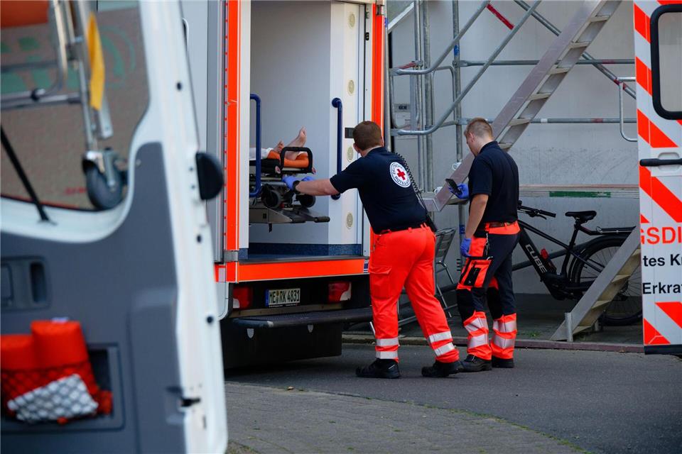 Mehrere Senioren kamen ins Krankenhaus. Henning Kaiser/dpa