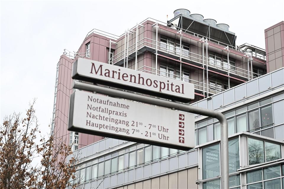 Mehrere Verletzte sind schon in deutschen Kliniken, etwa im Marienhospital Stuttgart. Bernd Weißbrod/dpa
