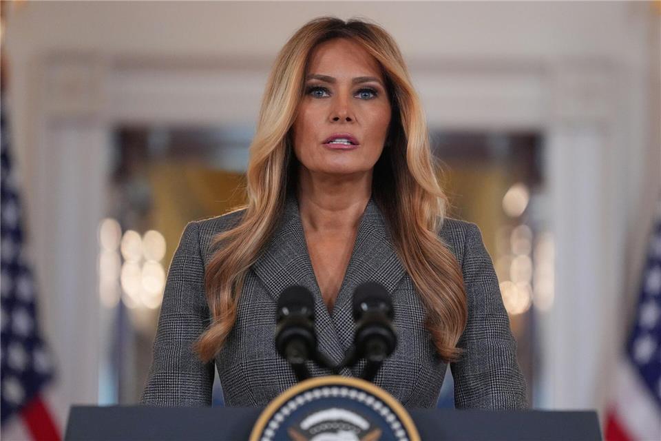 Melania Trump: „Ich war nie mit Epstein befreundet.“Jacquelyn Martin/AP/dpa