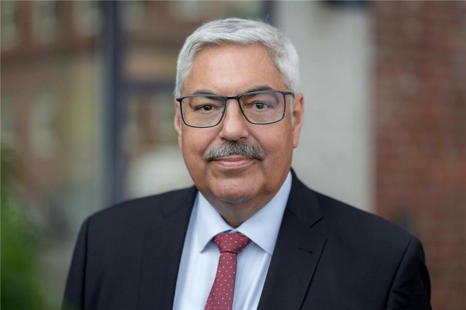 Melf Grantz (SPD) kündigt seinen Rücktritt an. Arnd Hartmann/Magistratspressestelle/dpa