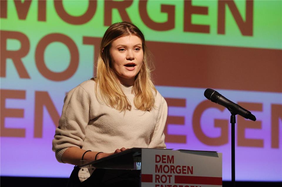 Melissa Butt gibt Vorsitz der Thüringer Jusos nach vier Jahren ab. (Archivbild)Bodo Schackow/dpa-Zentralbild/dpa