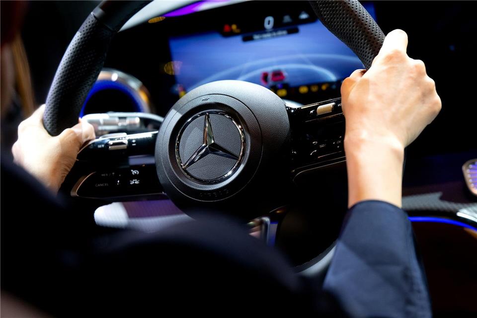 Mercedes: So haben sich die Umsätze pro Pkw im Schnitt entwickelt. (Archivbild)Sven Hoppe/dpa