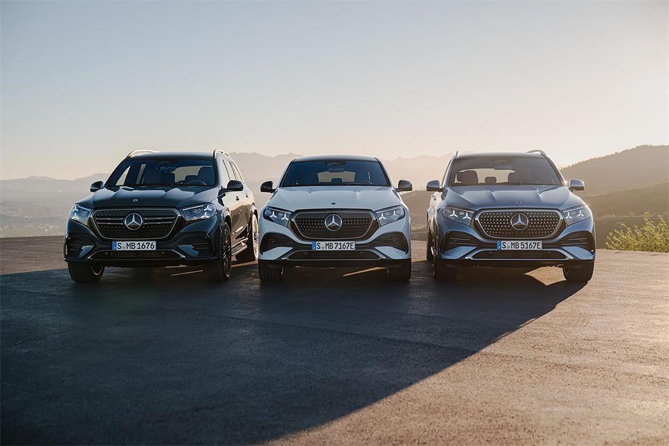 Mercedes überarbeitet GLS, GLE Coupé und GLE: Zum Jahresende sollen die großen SUV mit neuem Innenraum und aufgefrischtem Design zu den Händlern kommen.Mercedes-Benz AG/dpa-tmn