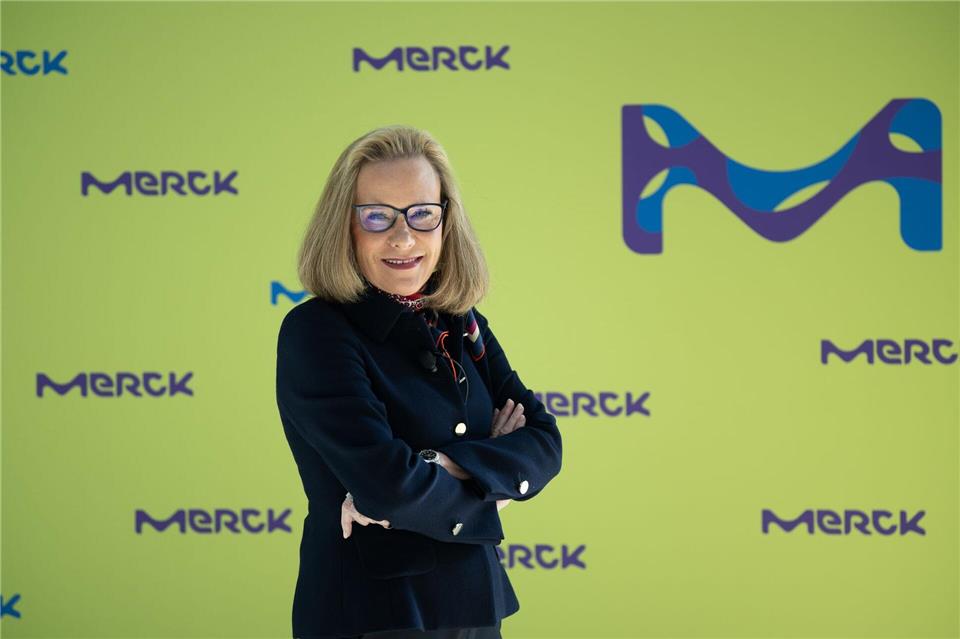 Merck-Chefin Belén Garijo tritt Ende April 2026 ab. (Archivbild)Arne Dedert/dpa