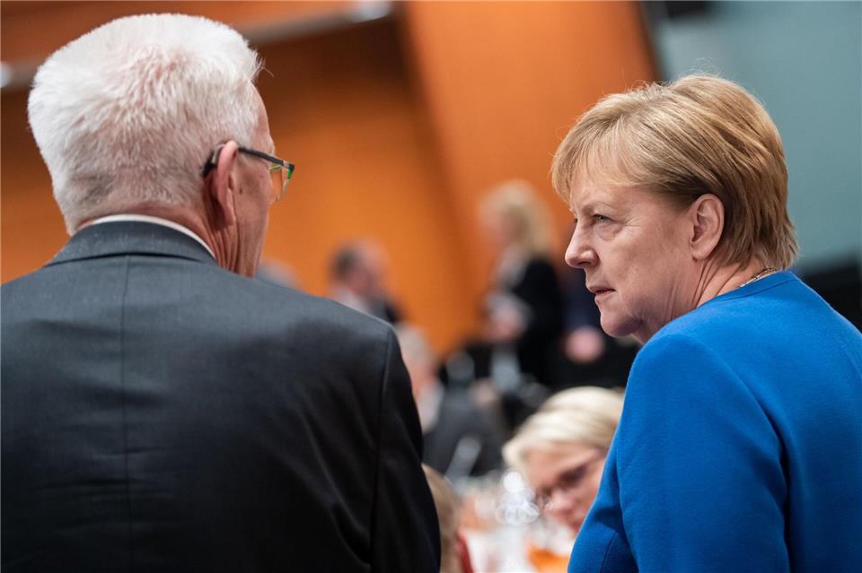 Merkel und Kretschmann können miteinander - und das schon seit Jahren.Bernd von Jutrczenka/dpa