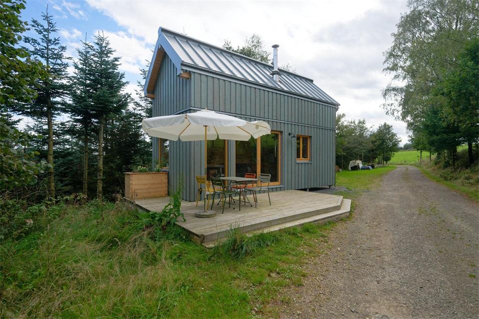 Merkmal eines Tiny Houses: Die Brutto-Grundfläche beträgt weniger als 50 Quadratmeter.picture alliance/dpa