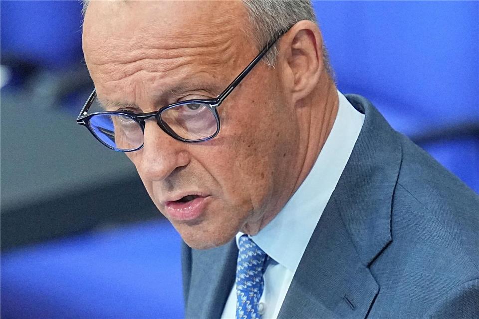 Merz: Bei Reformen sollten alle mitmachen. Michael Kappeler/dpa