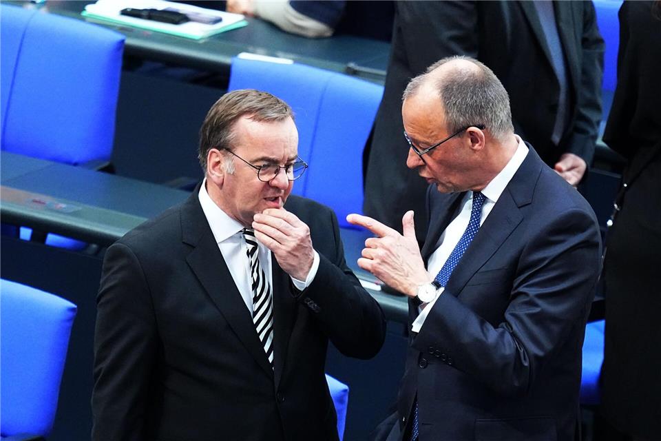 Merz und Pistorius: Zwei der wichtigsten Mitglieder des neuen Gremiums. (Archivbild)Michael Kappeler/dpa