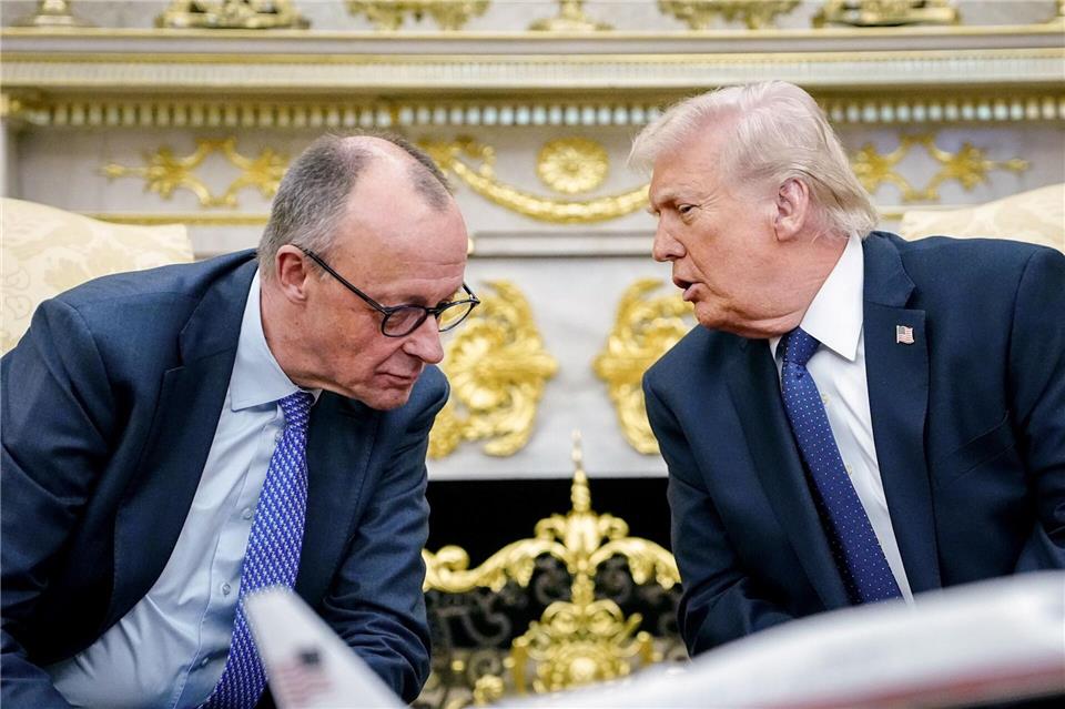 Merz und Trump: Das Verhältnis der beiden ist inzwischen deutlich abgekühlt. (Archivbild)Kay Nietfeld/dpa