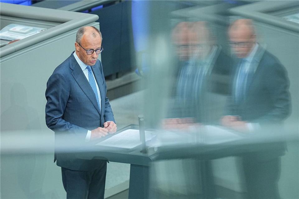 Merz versucht noch einmal, die Bürger auf Reformen einzuschwören.Michael Kappeler/dpa