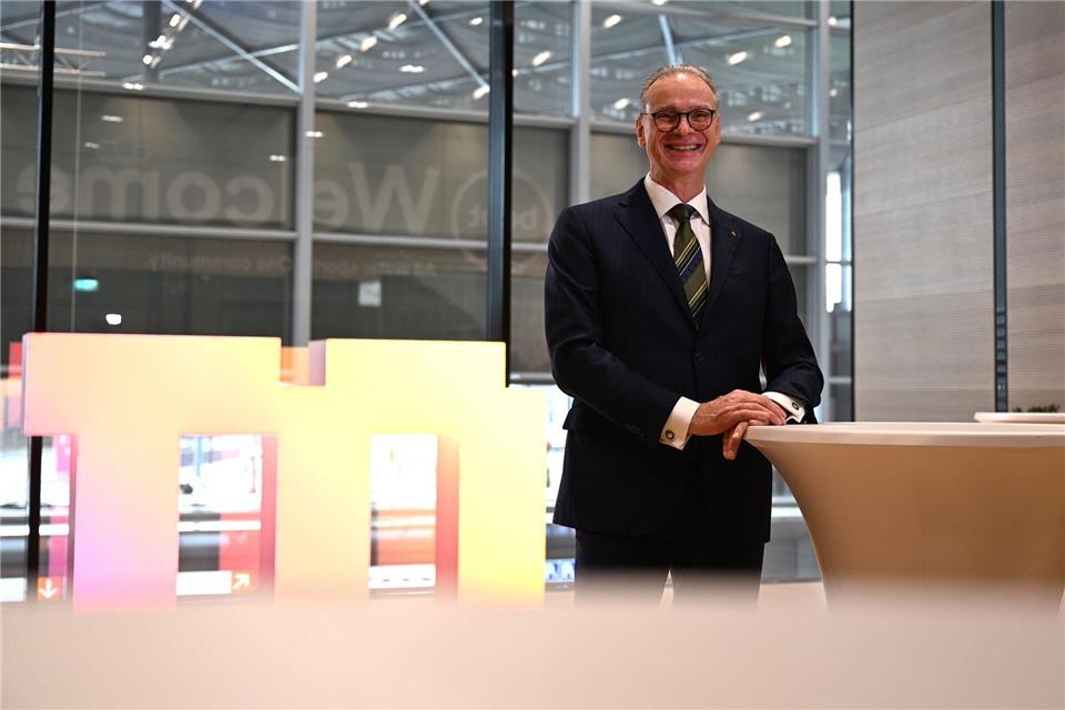 Messechef Wolfram Diener verspricht sich viel vom Auslandsgeschäft seiner Firma.Wolf von Dewitz/dpa