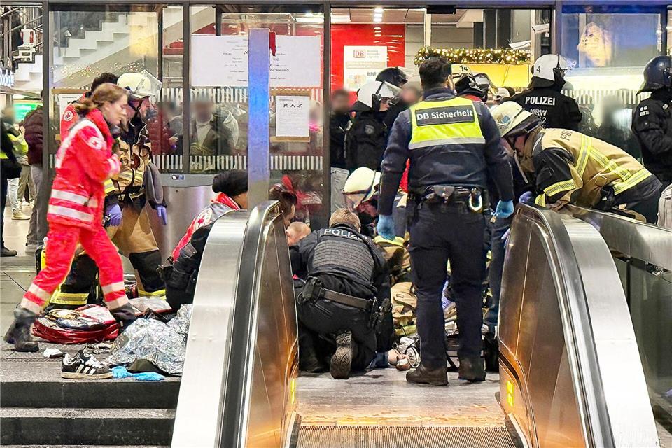 Messerattacke am Essener Hauptbahnhof - ein Verdächtiger sitzt jetzt in U-Haft. (Archivbild)Stephan Witte/KDF-TV & Picture/dpa