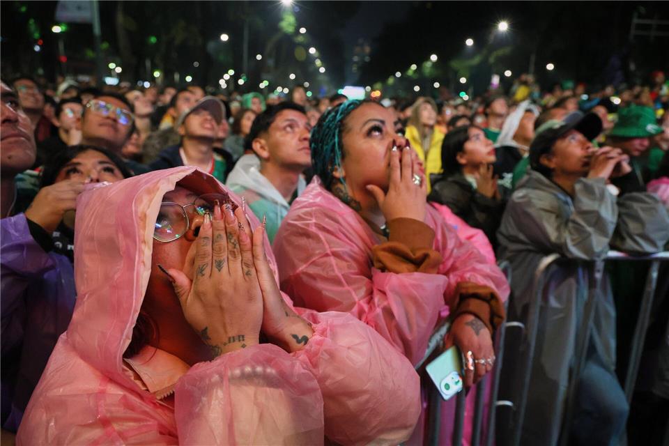 Mexikos WM-Party ist zuende.  Ginnette Riquelme/AP/dpa