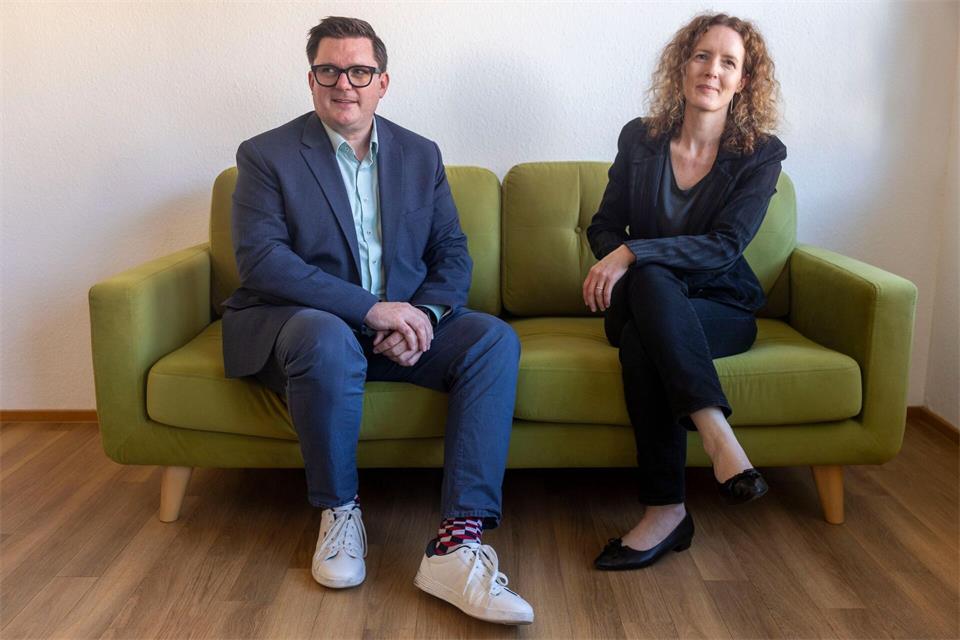 Michael Bleidt und Lisa Diener, Geschäftsführende Direktoren des Städtetages Rheinland-Pfalz, wünschen sich mehr Handlungsspielräume für die Kommunen. (Archivbild) Helmut Fricke/dpa