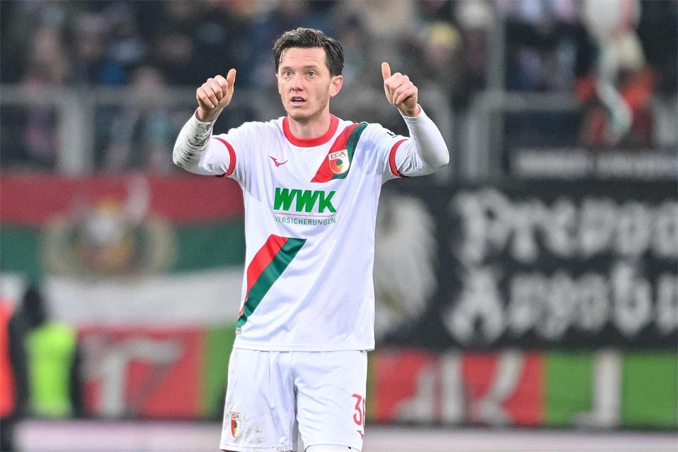 Michael Gregoritsch war schon bei Manuel Baums letztem DFB-Pokal-Auftritt 2019 dabei. (Archivbild)Harry Langer/dpa