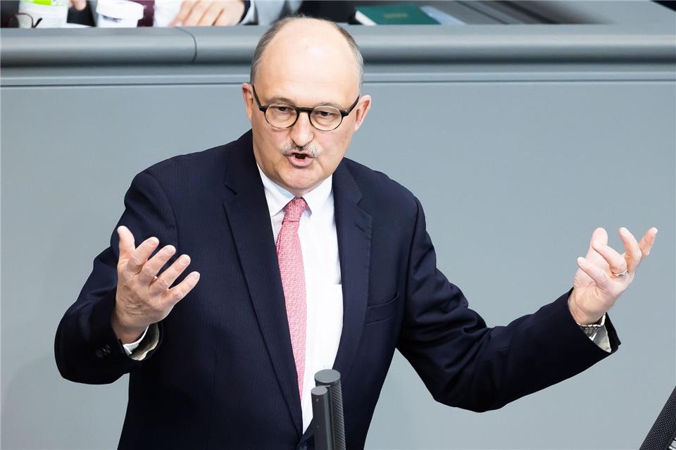 Michael Meister ist schon seit mehr als drei Jahrzehnten Bundestagsabgeordneter. (Archivbild)Christoph Soeder/dpa