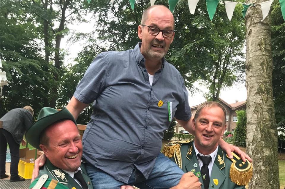 Michael Nattefort regiert die Raesfelder Bürgerschützen.