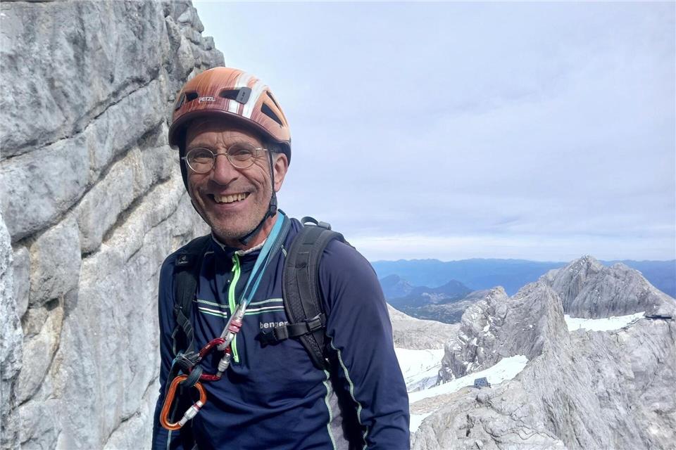 Deutsche retten Frau aus Gletscherspalte in Österreich Michael Walter rät Alpinisten zu guter Vorbereitung und Ausbildung.Privat/Michael Walter/dpa