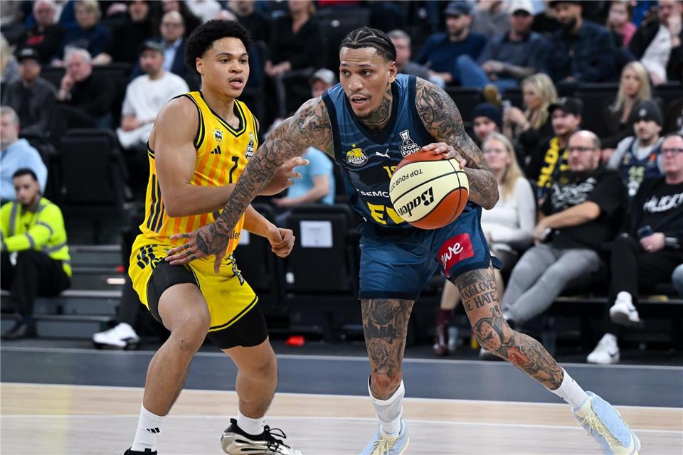 Michale Kyser und die EWE Baskets Oldenburg haben das Pokalfinale verpasst.Sven Hoppe/dpa