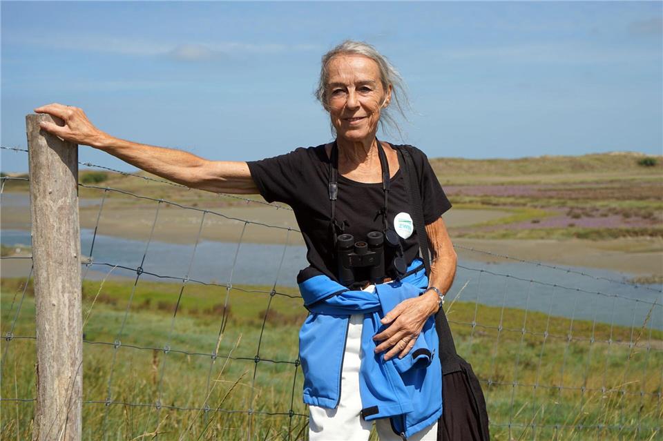 Mieke van den Sande, Naturführerin im Naturpark Het Zwin: „Hier sind wir in einer anderen Welt.“Stefan Weißenborn/dpa-tmn