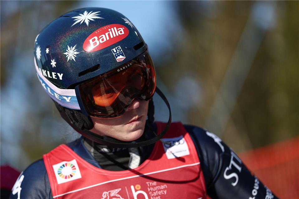 Mikaela Shiffrin geht mit einem Polster von 140 Punkten ins Weltcup-FinaleGabriele Facciotti/AP/dpa