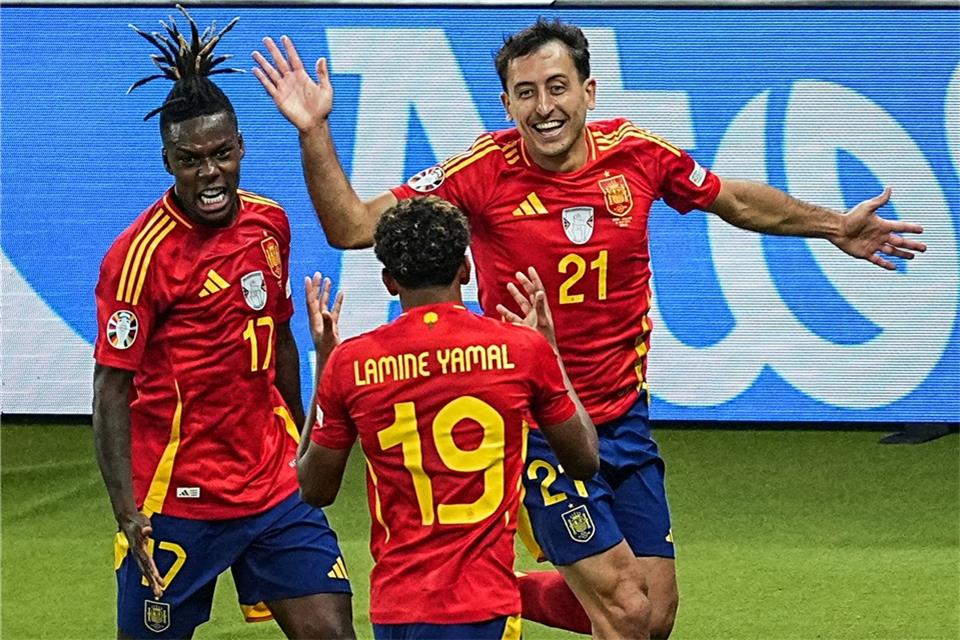Mikel Oyarzabal erzielte den Siegtreffer für Spanien.