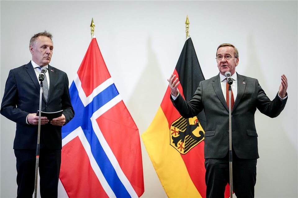 Militärpolitische Reise von Bundesminister PistoriusKay Nietfeld/dpa