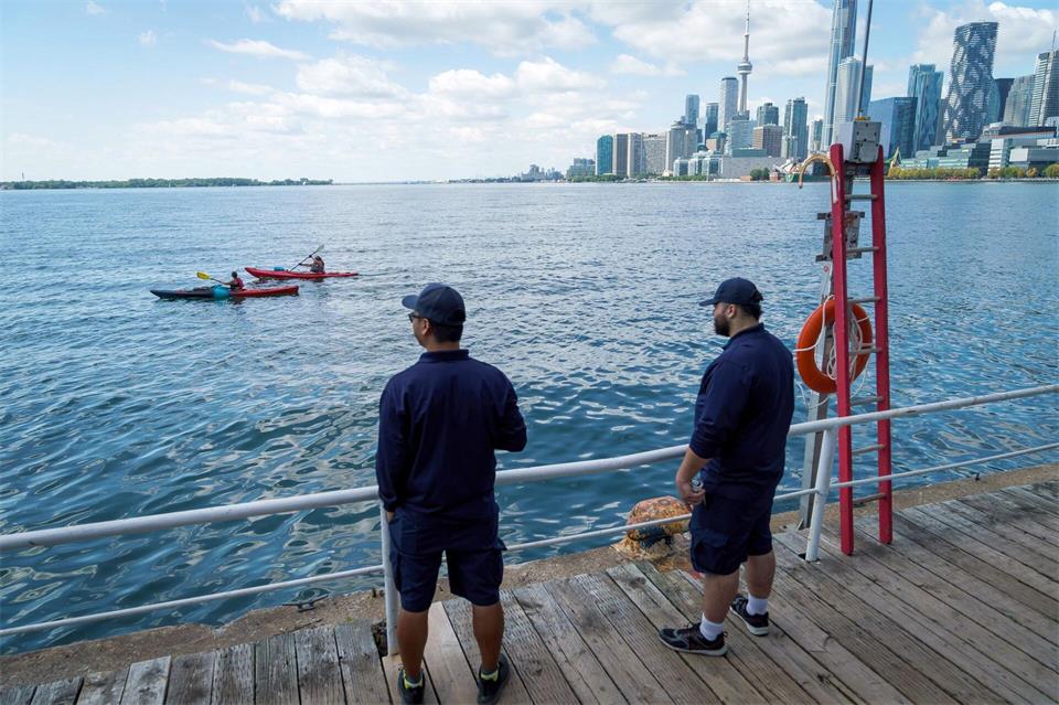 Millionen von Jobs hängen an dem Handel zwischen beiden Ländern. (Symbolbild)Keito Newman/The Canadian Press via AP/dpa