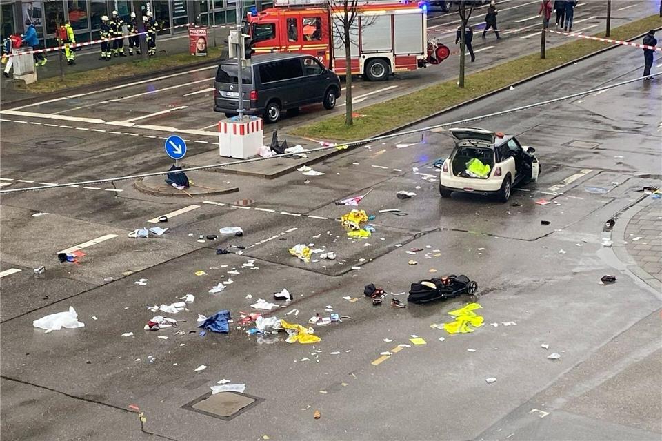 Mindestens 28 Menschen wurden bei dem Vorfall verletzt. Alexa Gr�f/dpa